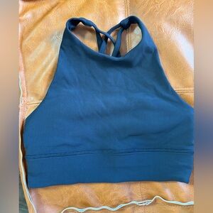 lululemon athletica ribbed longline sports bra